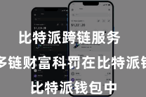 比特派跨链服务 三、多链财富科罚在比特派钱包中