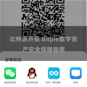 比特派升级 Bitpie数字资产安全保障指南