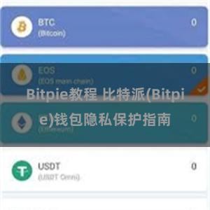 Bitpie教程 比特派(Bitpie)钱包隐私保护指南