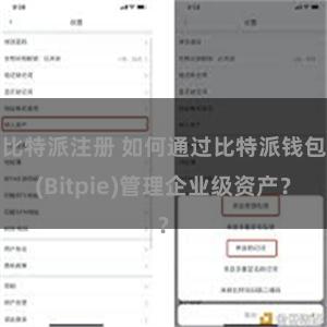 比特派注册 如何通过比特派钱包(Bitpie)管理企业级资产？