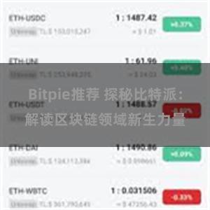 Bitpie推荐 探秘比特派：解读区块链领域新生力量